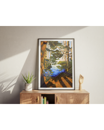 The Cypress Art Print