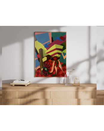 The Lovers Art Print