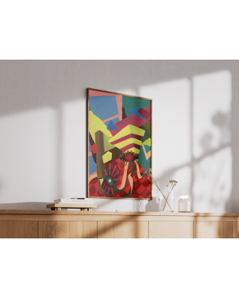 The Lovers Art Print