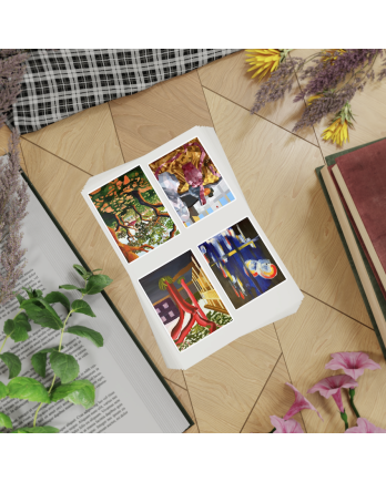 Art Stickers- 4pck